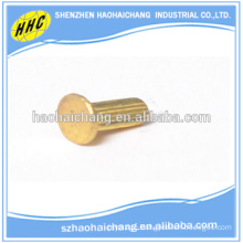 Manufacturing High Precision Customized Hollow Copper Tubular Rivets